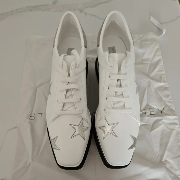 NIB Stella McCartney Sneak Elyse Platform Sneaker - Picture 10 of 13